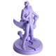 Пластик для 3D печати Polymaker Panchroma Matte PLA Пастельный голубовато-фиолетовый