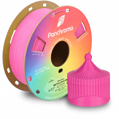 Пластик для 3D печати Polymaker Panchroma Matte PLA Лотосовый розовый