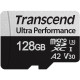 Карта памяти  MircroSD UHS-I 340S Transcend TS128GUSD340S