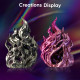 Пластик для 3D печати Hyper Speed Quadruple Color Silk PLA Twilight Glow (Black &amp; Red &amp; Deep Purple &amp; Gold)