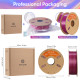 Пластик для 3D печати Hyper Speed Quadruple Color Silk PLA Twilight Glow (Black &amp; Red &amp; Deep Purple &amp; Gold)
