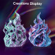 Пластик для 3D печати Hyper Speed Quadruple Color Silk PLA Aurora Dream (Teal Green &amp; Violet &amp; Electric Pink &amp; Indigo)