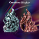 Пластик для 3D печати Hyper Speed Quadruple Color Silk PLA Gorgeous Sum (Black &amp; Gold &amp; Red &amp; Green)