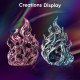 Пластик для 3D печати Hyper Speed Quadruple Color Silk PLA Emerald Athene (Silver &amp; Rose Gold &amp; Emerald Green &amp; Wine Red)