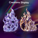 Пластик для 3D печати Hyper Speed Quadruple Color Silk PLA Electrical Night