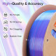 Пластик для 3D печати Hyper Speed Quadruple Color Silk PLA Electrical Night