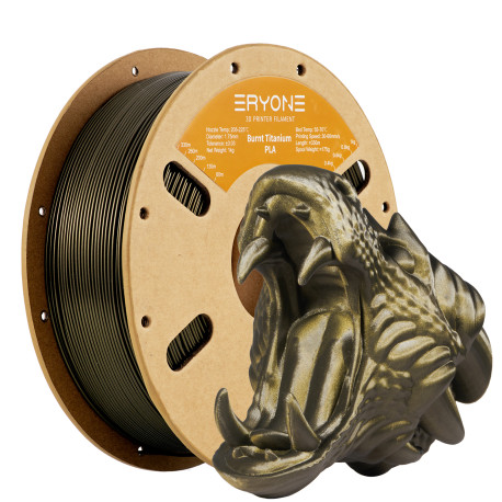 Пластик для 3D печати Burnt Titanium PLA B0161003 Dark gold