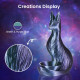Пластик для 3D печати Dual Color Burnt Titanium PLA B0281003 Green &amp; Purple Blue
