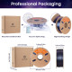 Пластик для 3D печати Dual Color Burnt Titanium PLA B0281008 Black &amp; Purple Blue