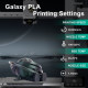 Пластик для 3D печати Sparkly PLA Bipolar Nebula ( Green)