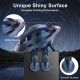Пластик для 3D печати Sparkly PLA Sirius Nebula (Blue)