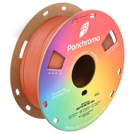 Пластик для 3D печати Polymaker Panchroma Matte PLA Приглушённый красный