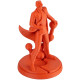 Пластик для 3D печати Polymaker Panchroma Matte PLA Приглушённый красный