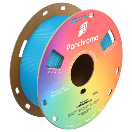Пластик для 3D печати Panchroma Luminous PLA Светящийся Синий