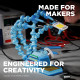 Пластик для 3D принтера Polymaker HT-PLA Белый