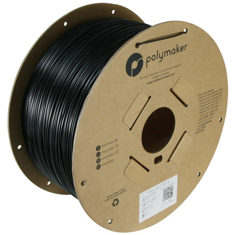Пластик для 3D печати PolyLite PETG 3кг Черный