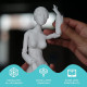 Пластик для 3D печати PolyLite PETG 3кг Черный