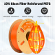 Пластик для 3D печати PETG Glass Fiber Orange